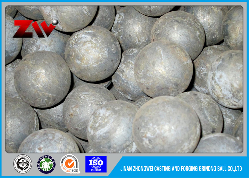 HRC 60-68 Hot rolling steel ball mill balls for minings and cement plant