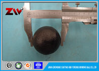 High Chrome cast grinding steel balls , Surface hardness HRC 60 TO 68