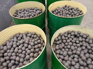 High Hardness Grinding Media Balls , Cement Plant Forged Grinding Steel Balls