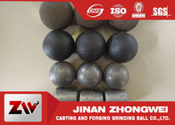 Forged and high cr cast grinding ball for ball mill used in mining
