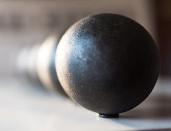 Low Break Hot Rolling Steel Ball Superior Quality Wear Resistance High Hardness