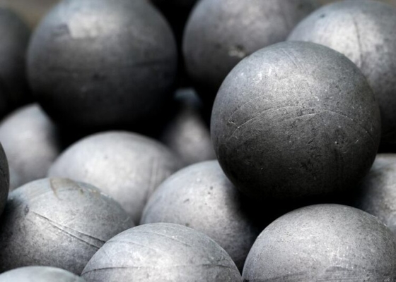 New Products 20-150mm High Hardness Iron Ore Grinding Media Ball Forging Steel Ball for Ball Mill Machine Factory