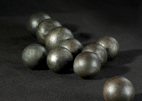 High Quality 52-65 HRC Forged Steel Grinding Ball 40mm 50mm Iron Forged Grinding Balls