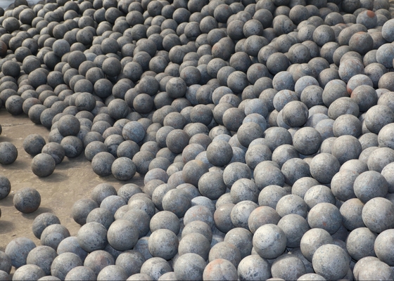 Customizable Sizes Forged Mill Balls Grinding Media For Rock Grinding Machine