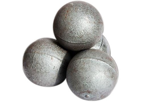 65 70 75 80mm High Manganese Forged Steel Grinding Media Cast Iron Balls For Ball Mill Machine