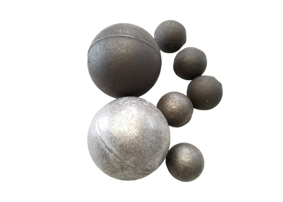 65 70 75 80mm High Manganese Forged Steel Grinding Media Cast Iron Balls For Ball Mill Machine