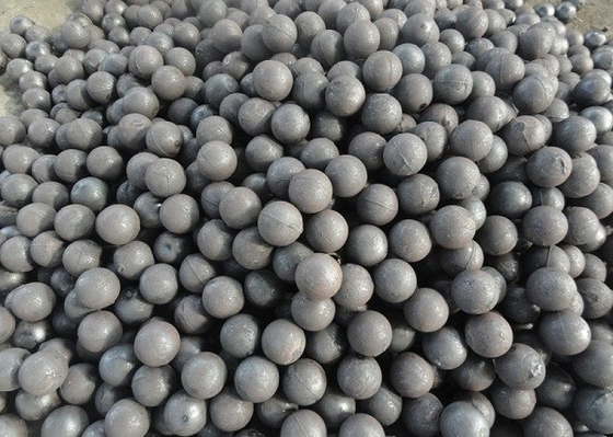 High and Low Chromium Alloy Cast Steel Ball Grinding Media 40mm 50mm 60mm High Cr Cast Alloy Iron Grinding Balls