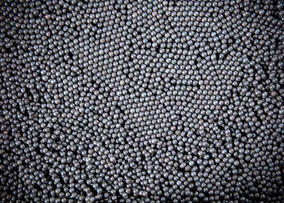 Customized Ball Mill Forging Cast Iron Balls 30mm 150mm In Mining Cement Power Industry
