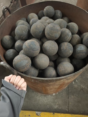 High Quality Grinding Media Balls 30mm 50mm 100mm Forged Grinding Steel Ball for Ball Mill Cement Power Plant
