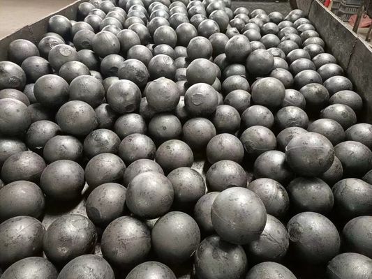 Factory Direct Sale 40-70mm Low Chrome Grinding Balls Alloy Cast Iron Grinding Ball for Ball Mill Media