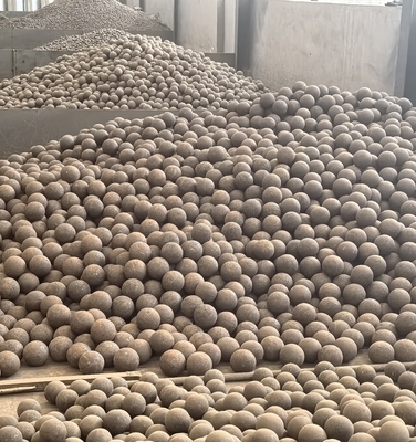 High Chrome Grinding Cast Cement Mill Grinding Media Ball For Power Stations Less Than 0.5% Breakage Rate