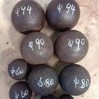 C45 60Mn B2 B3 Mines HRC 60 Forged Steel Balls Used For Cement Plant