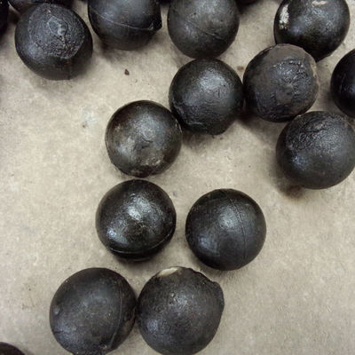 65 70 75 80mm High Manganese Forged Steel Grinding Media Cast Iron Balls for Ball Mill Machine