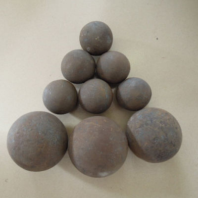 65 70 75 80mm High Manganese Forged Steel Grinding Media Cast Iron Balls for Ball Mill Machine