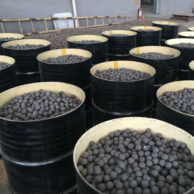 Forged Grinding Metal Carbon Media Steel Ball Ball Mill Uranium Mine Ore 17 40 20 150 60 100 50 80 mm