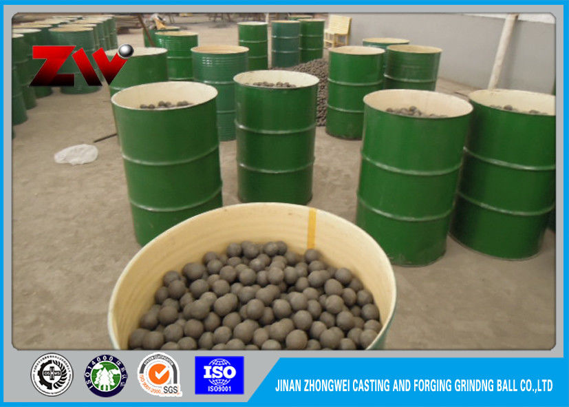 HRC 5864 High Hardness B2 Hyper Steel Grinding Media Balls For Mining and Mine Mill