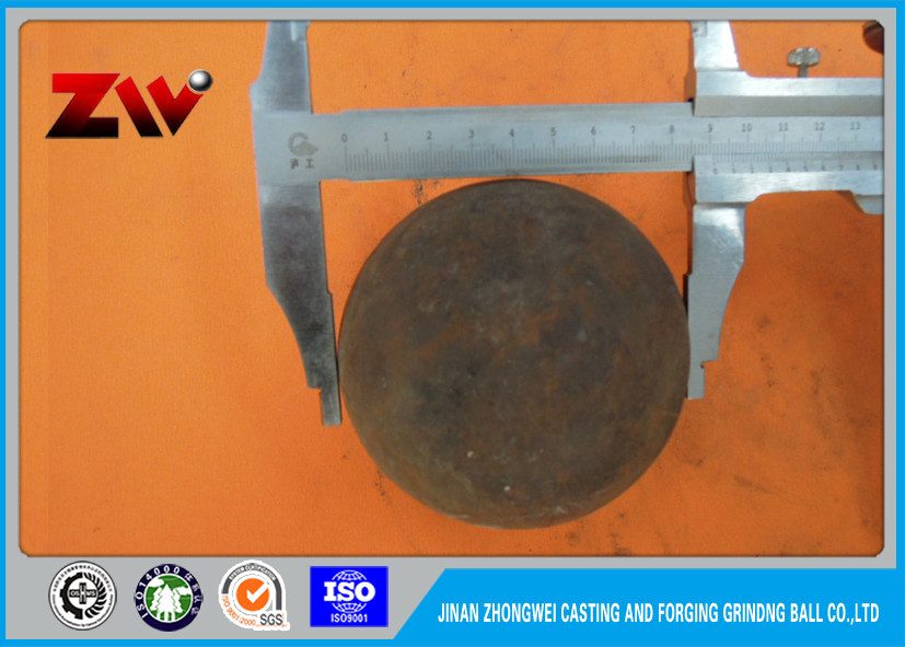 HRC 60-68 High Hardness forged steel grinding balls for mining / ball mill