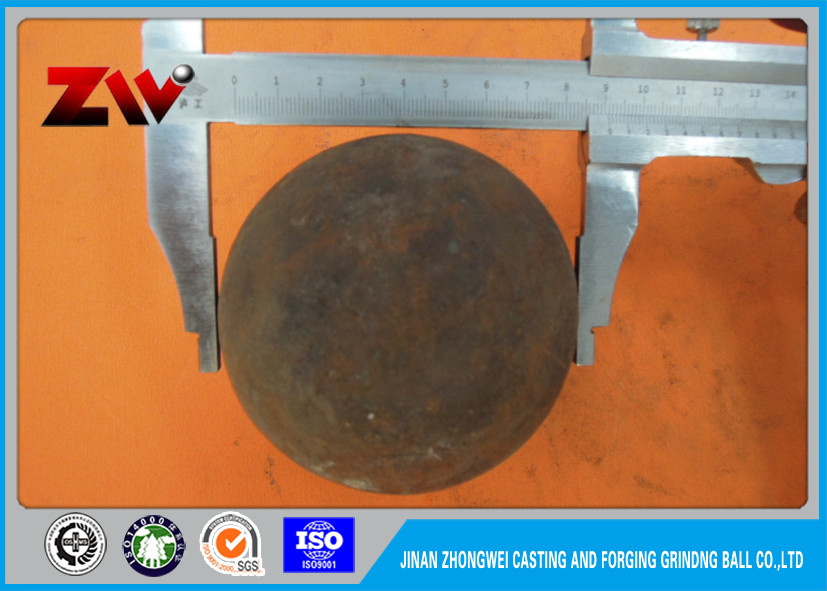 High Hardness HRC 60-68 hot rolling steel balls for mining / Power Plant