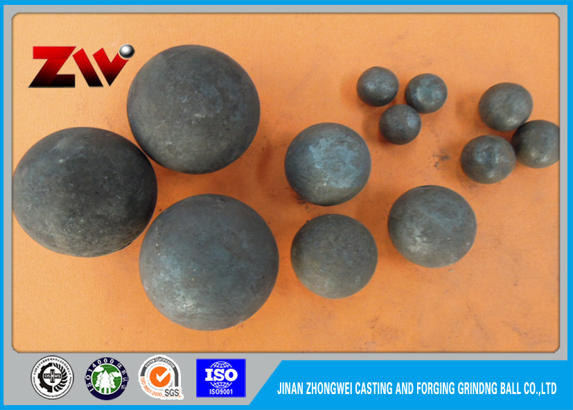 Cement Plant hot rolling steel balls with B2 B3 B4 60Mn materials for ball mill media