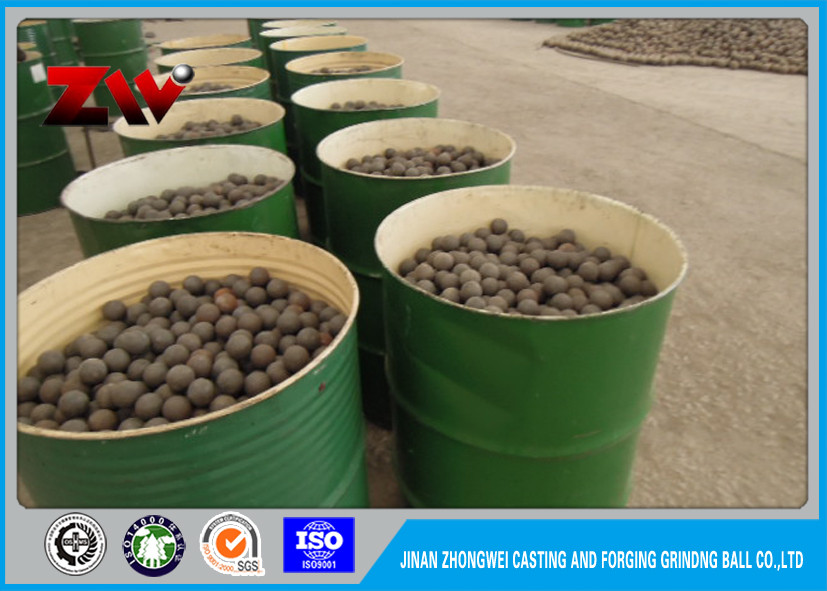 Mineral Processing B2 grinding steel balls media forged for ball mill ISO 9001-2008