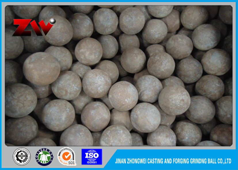 Forged Steel Grinding Media Ball with Low Breakage High Hardness HRC 58-64