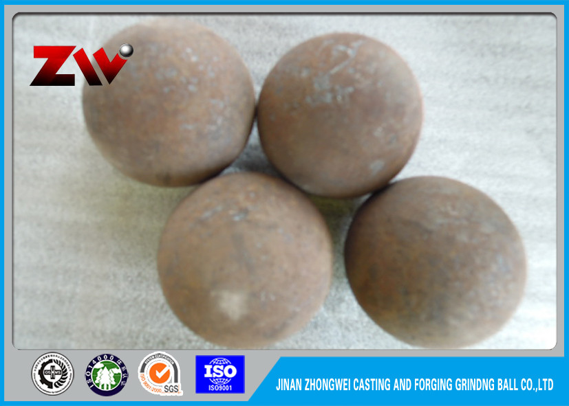 Industrial Mineral Processing Cast mill forged grinding ball High Strength
