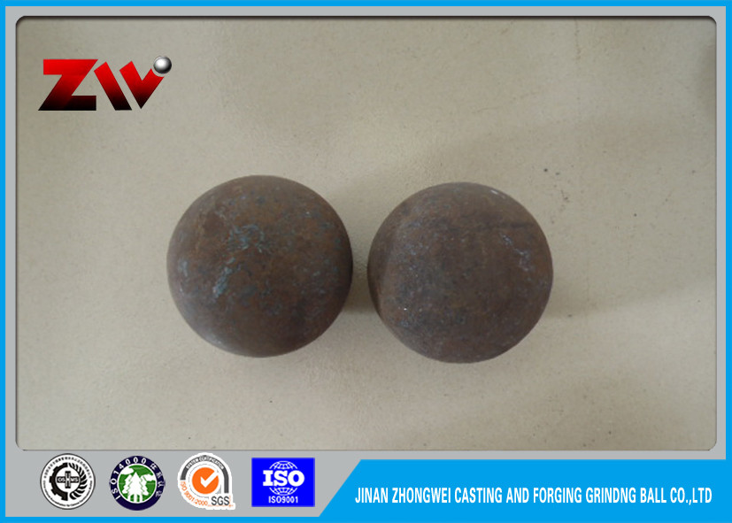 Automatic Hot rolling Forged Grinding Balls , Air Hammer Forged Steel Grinding Ball