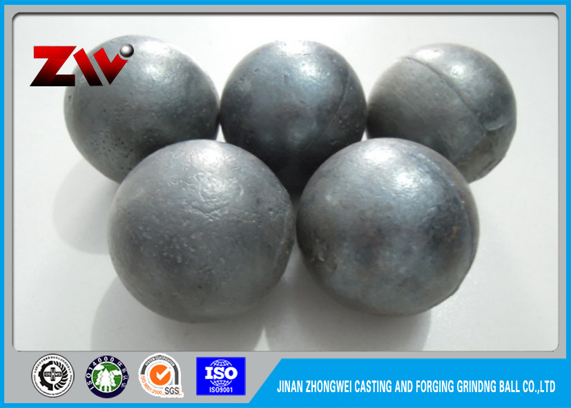Casting Steel Grinding Balls For Ball Mill / Gold and Copper Mine HRC 45-48