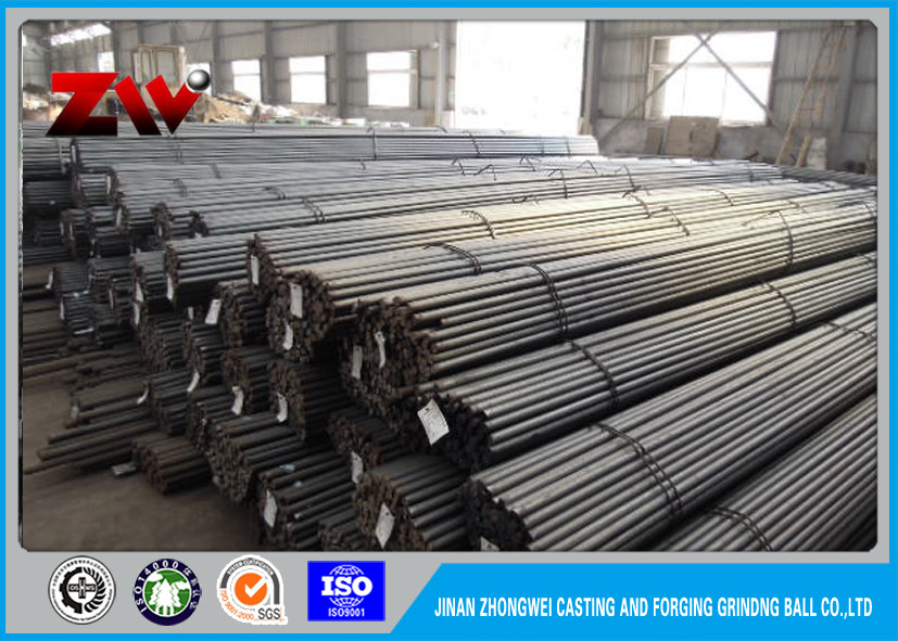 Precise Size Low carbon grinding rods HRC 60-68 for Power Plant / Ball Mill