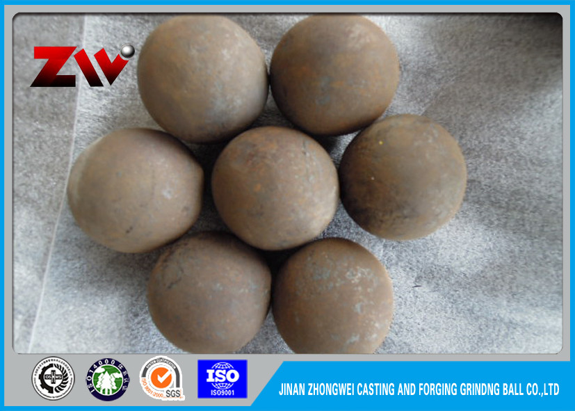 80 mm High Performance forged / Cast Grinding balls for ball mill / Power Plant