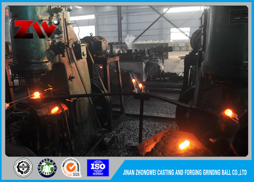 5000 tons lower wear rate hot rolling steel balls , grinding balls For Mining