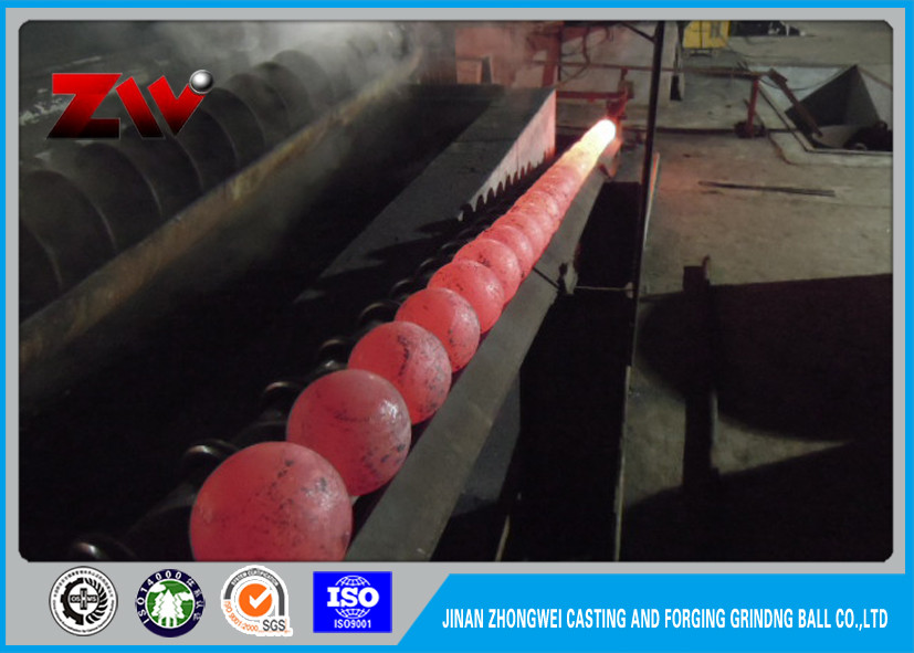 Hot rolling forged grinding ball &amp; Forging and Casting in gold mines HRC 58-63