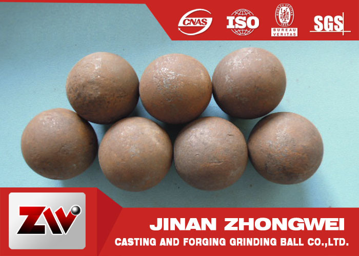 Cement Plant Forged 70mm 120mm 125mm High Hardness Chrome Grinding Media Balls Use in Mine