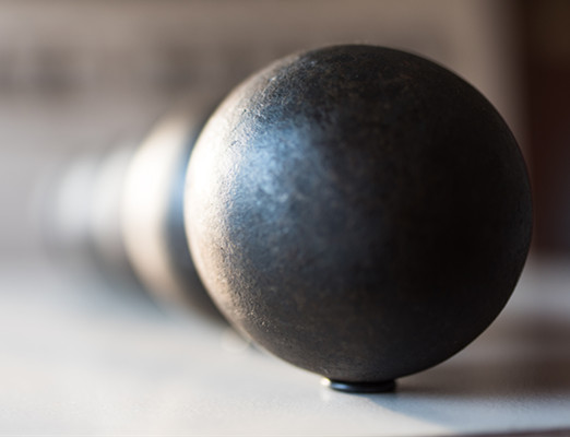 Low Break Hot Rolling Steel Ball Superior Quality Wear Resistance High Hardness