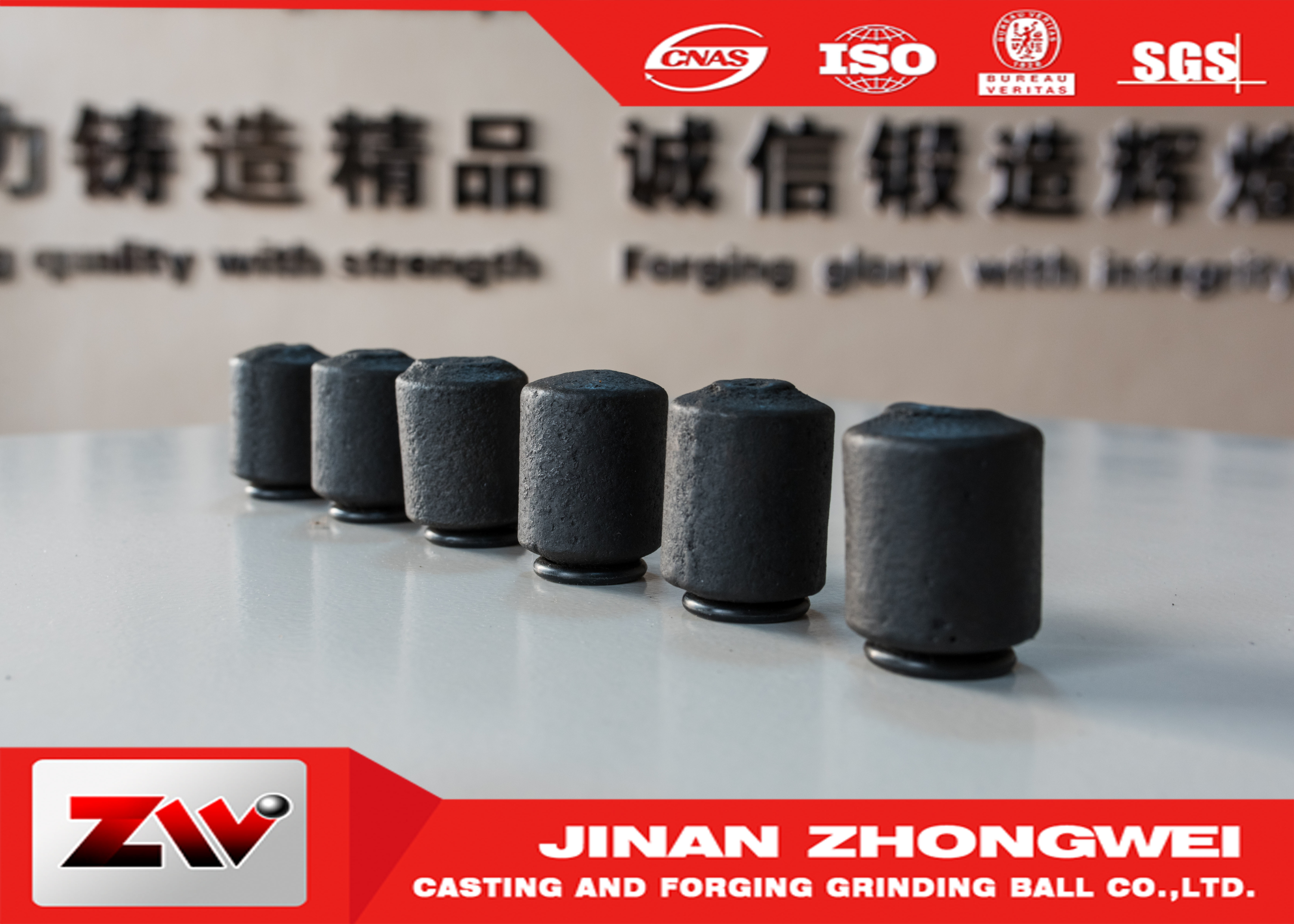 Low Medium High Chrome Cast Grinding Cylpebs Cast Rods for Cement Plant