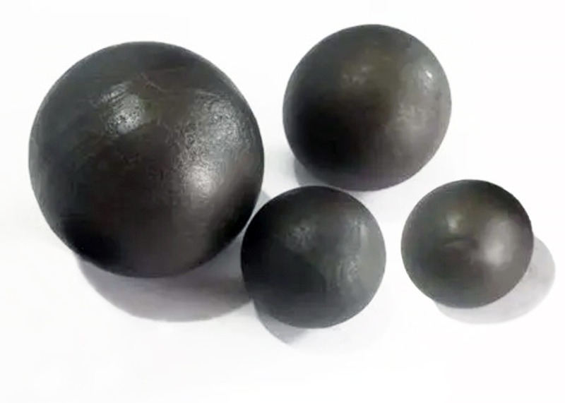 High Hardness Carbon Forged Steel Grinding Ball 60mm 150mm Forged Grinding Steel Balls