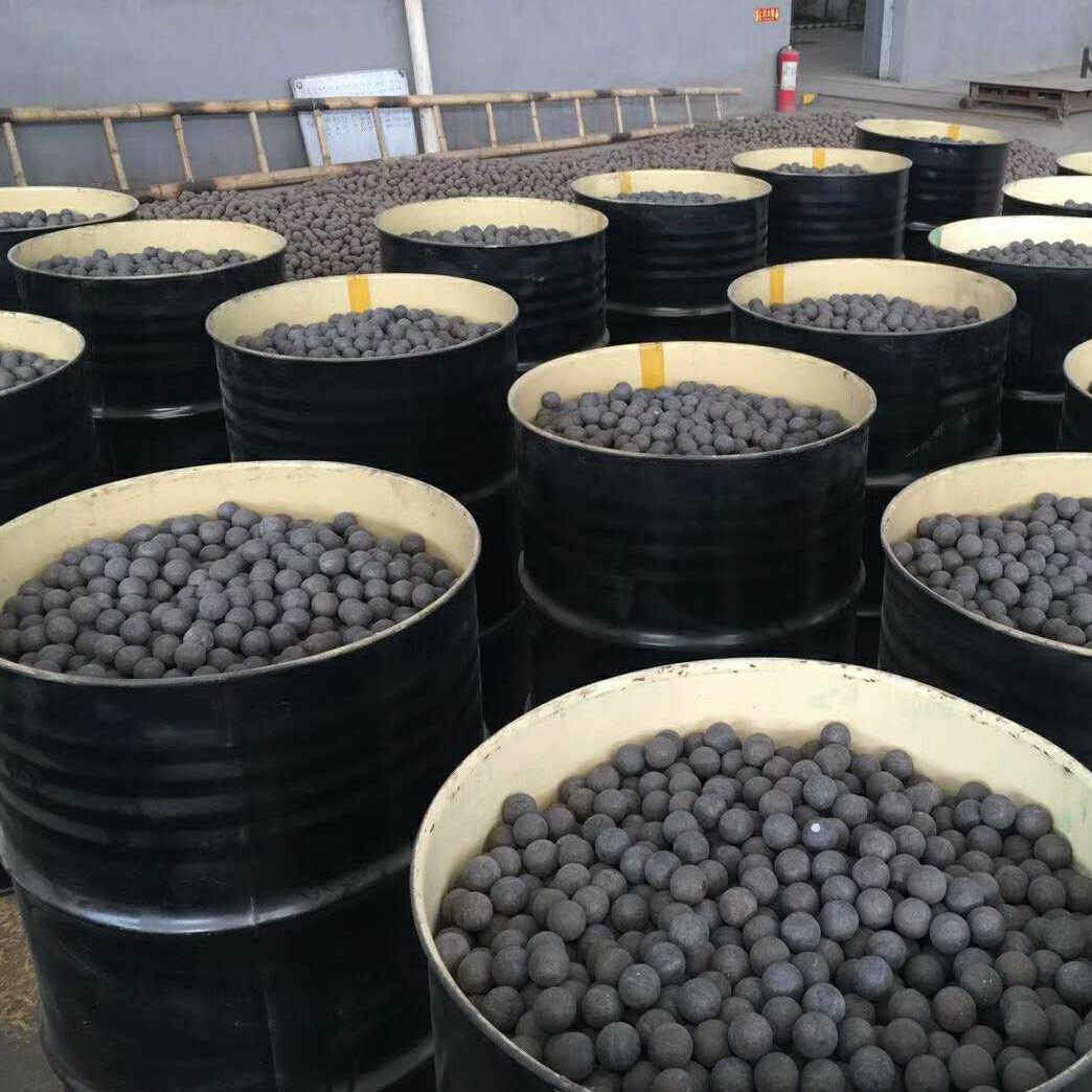 Forged Grinding Metal Carbon Media Steel Ball Ball Mill Uranium Mine Ore 17 40 20 150 60 100 50 80 mm