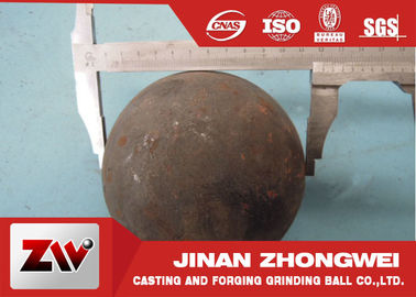 58-64 HRC Grinding Media Balls for metal mine , power station , cement plant