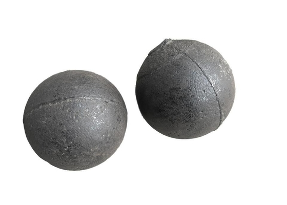 Customized Ball Mill Forging Cast Iron Balls 30mm 150mm In Mining Cement Power Industry